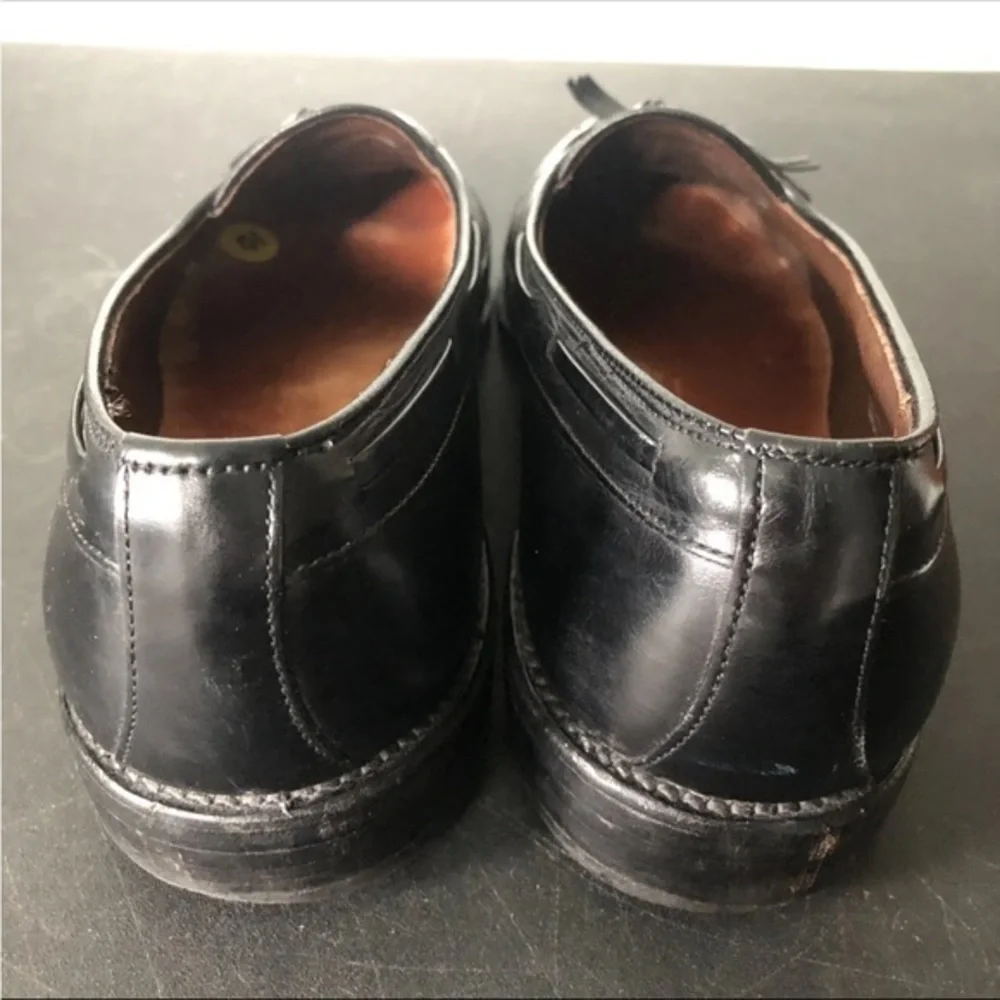ALLEN EDMONDS WINDHAM MENS Black‎ DRESS LOAFERS Sz 10 B MADE IN USA